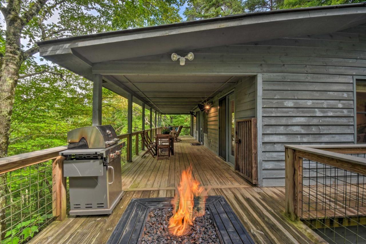 Cozy Clayton Cabin With Deck And Mountain Views! Villa Esterno foto